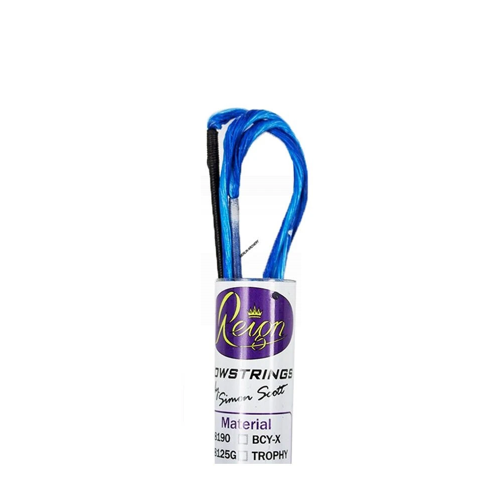 Reign Recurve String - Platinum - BCY 8125 - For 66" Bow 2 Reign Recurve String - Platinum - BCY 8125 - For 66" Bow - Image 2