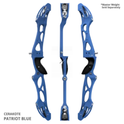 Mybo Elite 25" Recurve Riser 2024 -Archery Discount Store elite patriot blue 852611