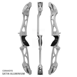 Mybo Elite 25" Recurve Riser 2024 -Archery Discount Store elite satin aluminium 852610