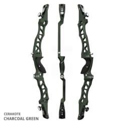 Mybo Wave XL 27" Recurve Riser 2024 -Archery Discount Store wave xl 27 charcoal green 852581