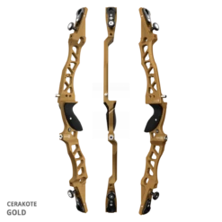 Mybo Wave XL 27" Recurve Riser 2024 -Archery Discount Store wave xl 27 gold 852587