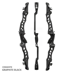 Mybo Wave XL 27" Recurve Riser 2024 -Archery Discount Store wave xl 27 graphite black 852579